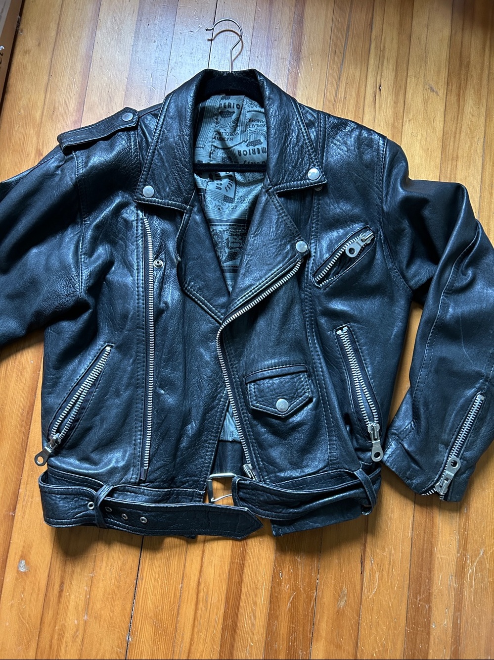 90s motorcycle jacket